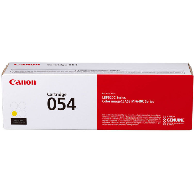 Canon 054 Standard-Capacity Yellow Toner Cartridge