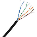 Comprehensive Cat6 550 MHz Shielded Solid LAN Cable (Black / 1,000')