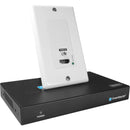 Comprehensive Pro AV/IT HDBaseT 4K60 18G Single Gang HDMI Wall Plate Extender Kit Range up to 230'