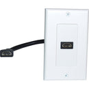 Comprehensive HDMI Pigtail Wallplate (Single-Port)
