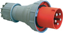 PCE 035-6 Pin & Sleeve Connector 63 A 400 V Cable Mount Plug 3P+N+E Red