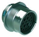 Amphenol SINE/TUCHEL AHDM04-24-21SR Circular Connector Rcpt 21POS Panel