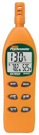 Extech Instruments RH300 Humidity Meter 10% to 90% Relative 3 % 0.1 °C 178.5 mm 48.4 24.7
