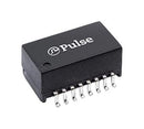 Pulse Electronics H1102NL H1102NL Ethernet & LAN Transformer 10/100 Base-TX 1 Port 1:1 350 µH 1.5 kV Surface Mount New