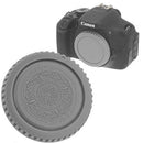 FotodioX Designer Body Cap for Canon EOS EF & EF-S Cameras (Gray)