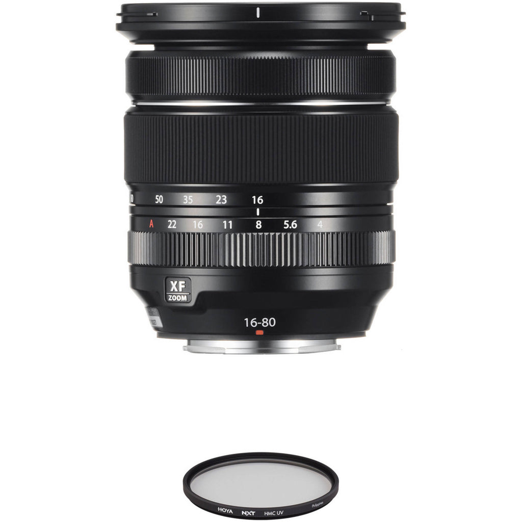 Buy India FUJIFILM XF 16-80mm f/4 R OIS WR Lens with UV Filter Kit