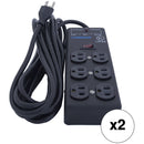 Furman Pro Plug 6-Outlet Power Block Pair Kit