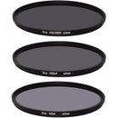 Ice 62mm ND8, ND64, and ND1000 Solid Neutral Density Filter Kit (3, 6, and 10 Stops)