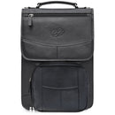 MacCase Premium Leather Briefcase (Black)