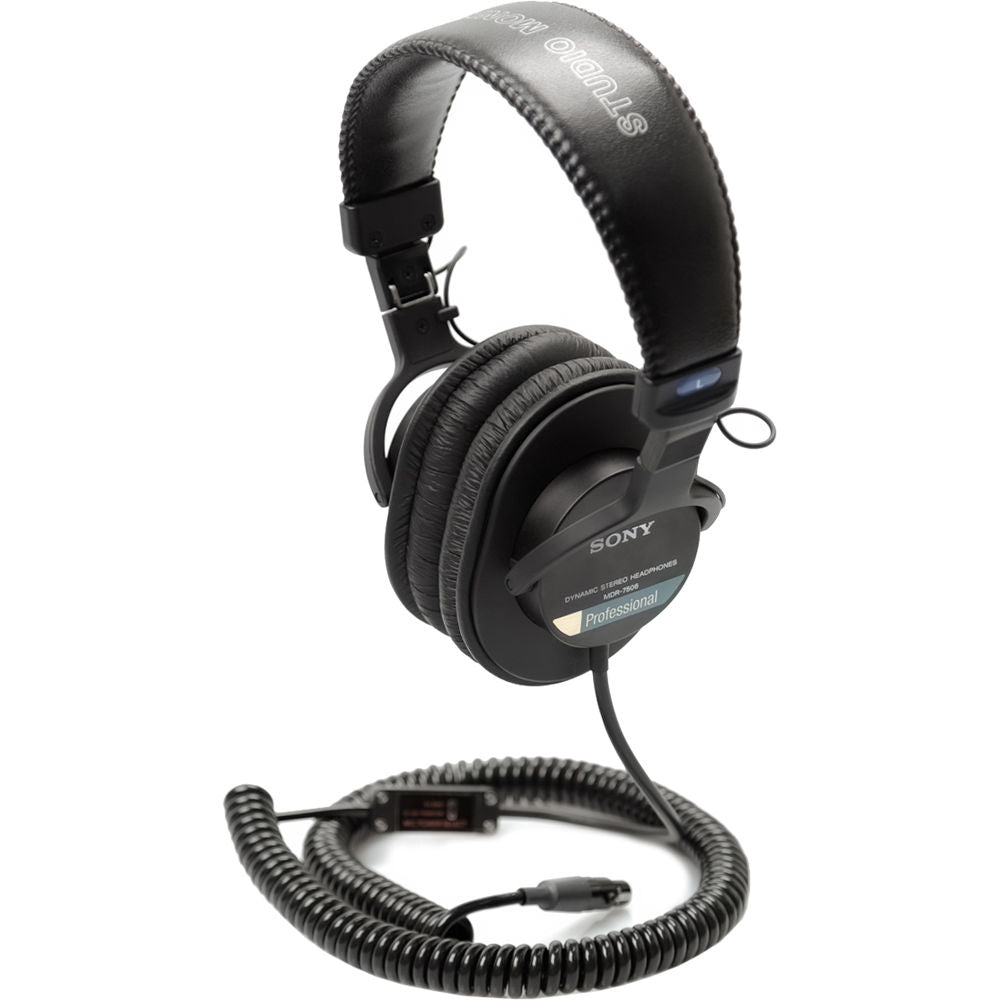 Remote Audio Sony MDR 7506 Headset 5 24V Switchable Electret Inline Mic. Coil Cable TA5F 1.75 8 Expanded