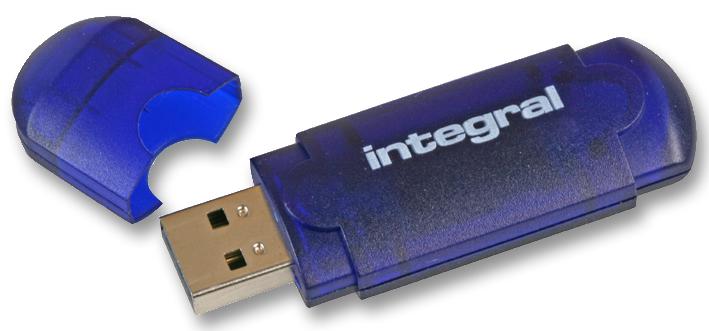 INTEGRAL INFD64GBEVOBL USB DRIVE, 64GB, EVO