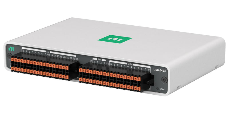NI / EMERSON 789884-01 Multifunction I/O Device, USB-6453, 1 MSPS, 20 bit, 32 Input, 4 Output, 16 Input/Output