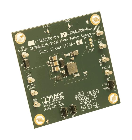 ANALOG DEVICES DC1473A-A Demonstration Board, LT3650EDD-8.4, 2A, Li-Ion Battery Charger