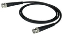 CAL TEST ELECTRONICS CT4098-50 RF / Coaxial Cable Assembly, BNC Plug to BNC Plug, RG223/U, 50 ohm, 19.7 ", 500 mm, Black