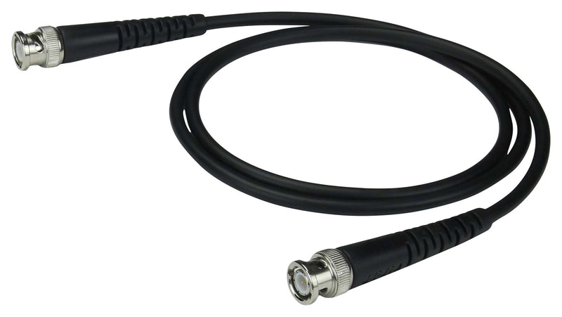 CAL TEST ELECTRONICS CT4098-50 RF / Coaxial Cable Assembly, BNC Plug to BNC Plug, RG223/U, 50 ohm, 19.7 ", 500 mm, Black