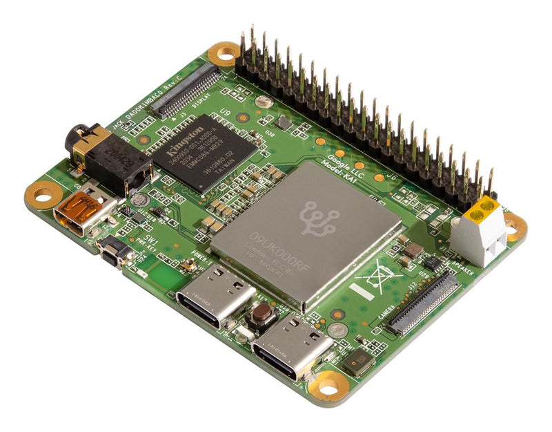 CORAL G650-03324-01 Development Board Mini, MT8167s, SoC, MCU, ARM Cortex-A35 MCU