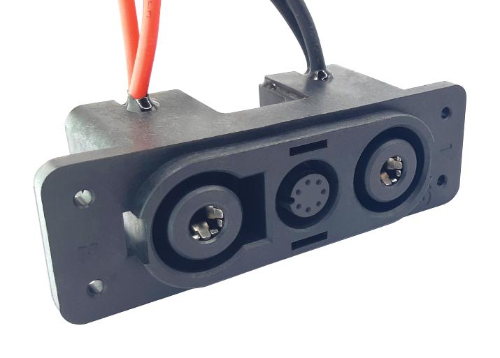 MULTICOMP PRO MP013753 Battery Connector, Receptacle, 9 Position, 60 VDC, 60 A, 150 mm Cable Length