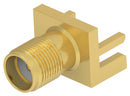 TE CONNECTIVITY 2484637-1. RF COAX CONN, SMA JACK, 50 OHM, PCB