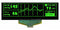 MIDAS DISPLAYS MCOT256064CY-GM Graphic OLED, 256 x 64 Pixels, Green on Black, 2.8V, Multi, 146mm x 45mm, -40 &deg;C