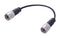 HARTING 21402020882050 CABLE ASSY, 8P M12 PLUG-PLUG, 16.4 , BLK