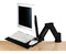 PRO SIGNAL 83-17544 LCD Monitor Mount, Desk, with Keyboard Tray, 10 kg