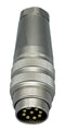 NORCOMP 878-07B-103RKT1 CIRCULAR CONNECTOR, PLUG, 7POS, SOLDER