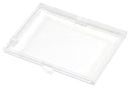 HAMMOND 1597D2MPRTPC Enclosure Accessory, w/ Inlay, Top Cover, Polycarbonate, Transparent