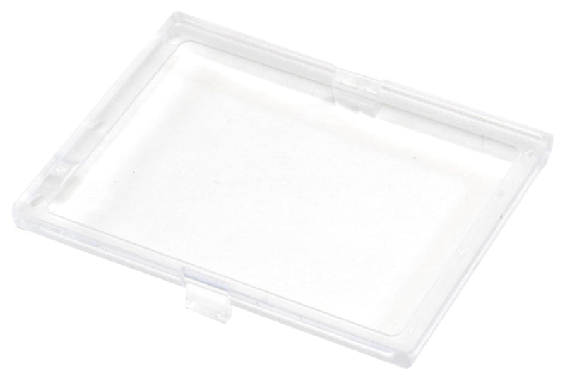 HAMMOND 1597D2MPRTPC Enclosure Accessory, w/ Inlay, Top Cover, Polycarbonate, Transparent