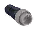 Bulgin Limited PX0410/02P/4550 PX0410/02P/4550 Circular Connector Buccaneer 400 Series Straight Plug 2 Contacts