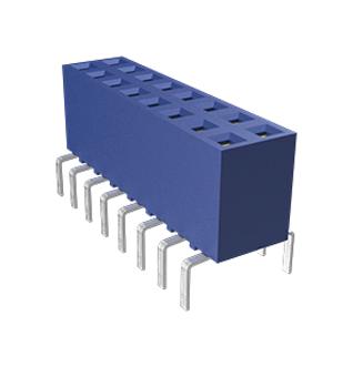 AMPHENOL COMMUNICATIONS SOLUTIONS 75915-312LF PCB Receptacle, Board-to-Board, 2.54 mm, 1 Rows, 12 Contacts, Through Hole Straight