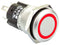 EAO 82-4551.1113 Vandal Resistant Switch, Series 82, 16 mm, SPDT, Momentary, Round Flat