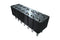 SAMTEC SLW-108-01-L-S PCB Receptacle, Board-to-Board, 2.54 mm, 1 Rows, 8 Contacts, Through Hole Straight, SLW