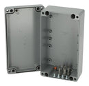 FIBOX ALN 122208 COMPLETE UP Metal Enclosure, Unpainted, Multipurpose, Aluminium, 125 mm, 222 mm, 81 mm, IP66, IP67, IP68