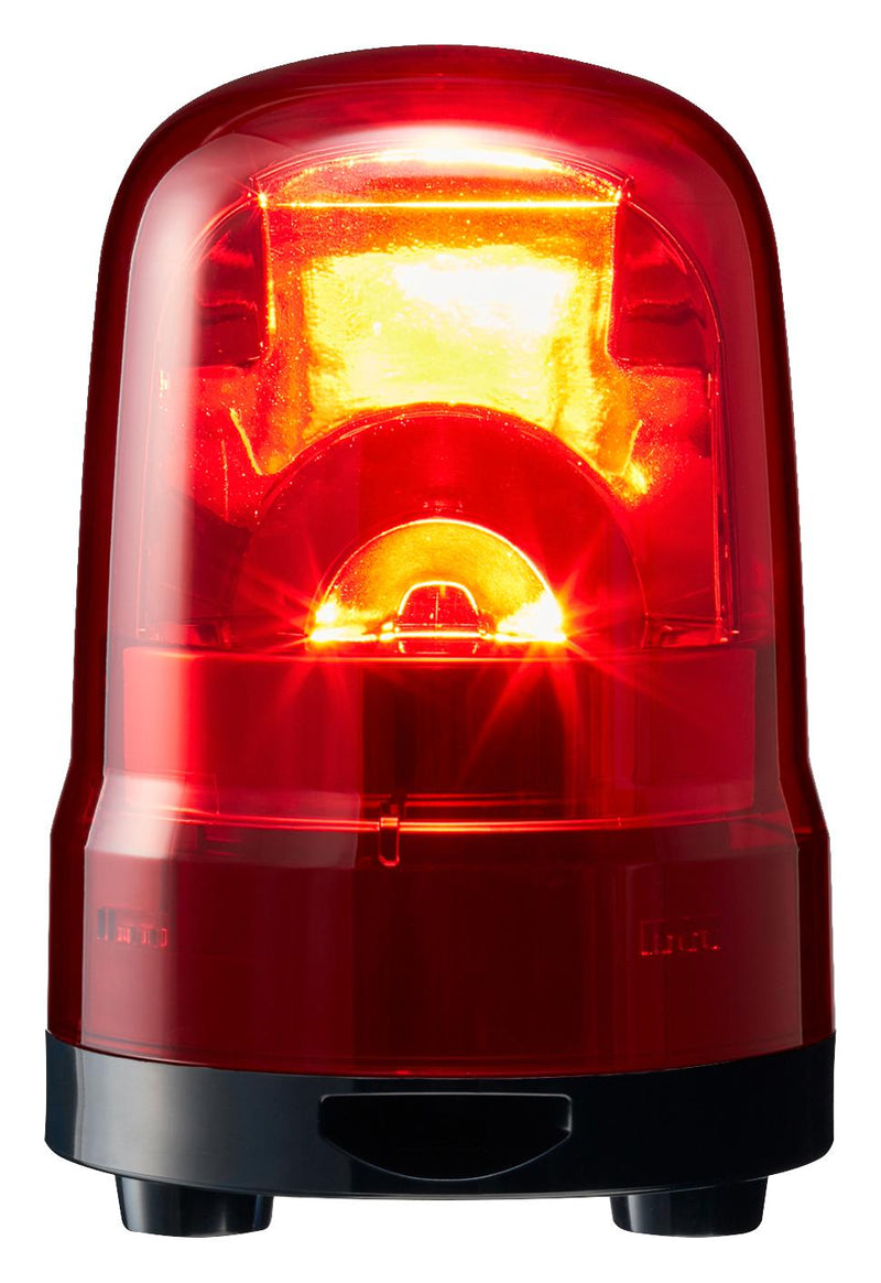 PATLITE SKH-M1TB-R Beacon, Flashing/Rotating, Red, 88 dB, Buzzer, 24 VDC, 100 mm, IP23/IP65