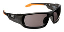 KLEIN TOOLS 60164 Sunglasses, Protective / Safety, Anti-Fog, Black/Orange