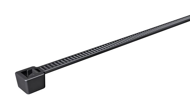HELLERMANNTYTON T30R.GB3P Cable Tie, Nylon 11 (Polyamide 11), Black, 150 mm, 3.5 mm, 35 mm, 130 N