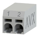 KYOCERA AVX 9276002021906 Wire-To-Board Terminal Block, 2.5 mm, 2 Ways, 26 AWG, 18 AWG, Poke In