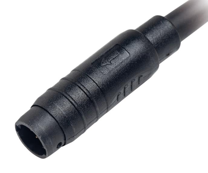MULTICOMP PRO MP013720 Sensor Cable, IP67, 3A, PVC, Circular Plug, Free End, 11 Positions, 300 mm, 11.8 "
