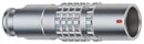 LEMO PHG.1T.304.CLLC60Z Circular Connector, 1T Series, Cable Mount Receptacle, 4 Contacts, Solder Socket, Push-Pull