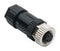 AMPHENOL LTW M12A-03BFFB-SL7001 Sensor Connector, M Series, M12, Female, 3 Positions, Screw Socket, Straight Cable Mount