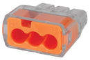 IDEAL 30-1033 3 PORT PUSH IN CONNECTORS 100-PACK
