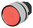 EAO 46-2134.3120.000 Switch Actuator, Maintained, Flush, Red, EAO 46 Series 22.3mm Non Illuminated Pushbutton Switches