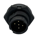 NORCOMP 869-005-103R001 Circular Connector, Circular Connector, Cavalier Series, Panel Mount Plug, 5 Contacts, Solder Pin