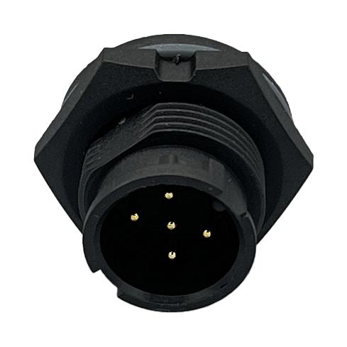 NORCOMP 869-005-103R001 Circular Connector, Circular Connector, Cavalier Series, Panel Mount Plug, 5 Contacts, Solder Pin
