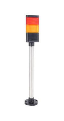 MALLORY JTC120-RY-CSL STACK LIGHT, RED/YELLOW, 85DBA, 120VAC