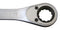 GEDORE 2219557 Ratchet Spanner, Combination, 36 mm AF Size, 470 mm Length, 13&deg;, Chrome Vanadium Steel