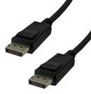 VIDEK 2409T-1 Audio / Video Cable Assembly, Version 2.1, DisplayPort Plug, DisplayPort Plug, 3.3 ft, 1 m, Black