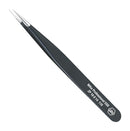 WIHA 32346 Tweezers, Precision/ESD Safe, Style 3C, Straight/Pointed Tip, 110mm OAL, ZP 16 0 14 Series