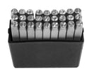 MULTICOMP PRO MP011893 Letter Stamp, Chrome Vanadium Steel, 4mm, A to Z / &, 27 Pieces