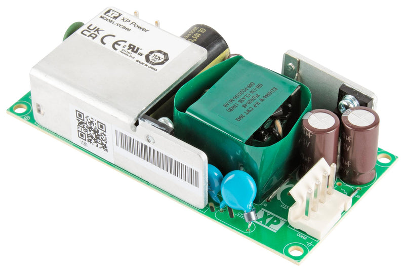 XP POWER VCB60US05 AC/DC Open Frame Power Supply (PSU), ITE & Household, 1 Output, 40 W, 90V AC to 305V AC, Fixed